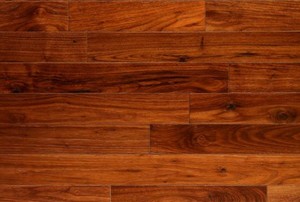 A close-up of wood flooring.