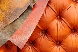 leather upholstery material