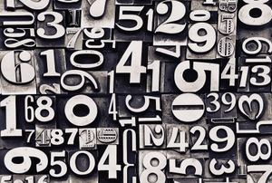A collection of numbers.