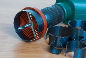 A hole saw.