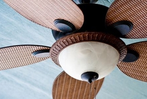 a ceiling fan