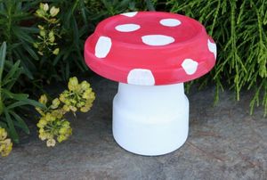 completed garden toad stool