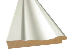 Crown molding on a white background.
