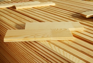 pine wood planks