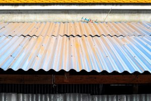 corrugated tin roofing