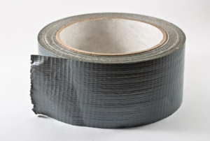 a roll of duct tape