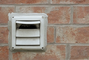 A dryer vent.