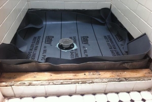 shower pan liner