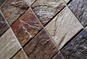 A wall of tile.