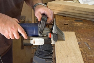 Woodwork Joints With A Biscuit Jointer