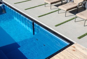 A swimming pool.