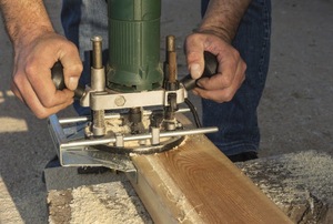 using a trim router