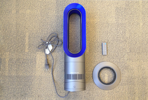 Dyson Hot + Cool laid out with parts