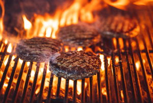 A barbecue grill.