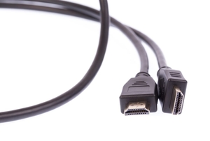 HDMI cables on a white background.