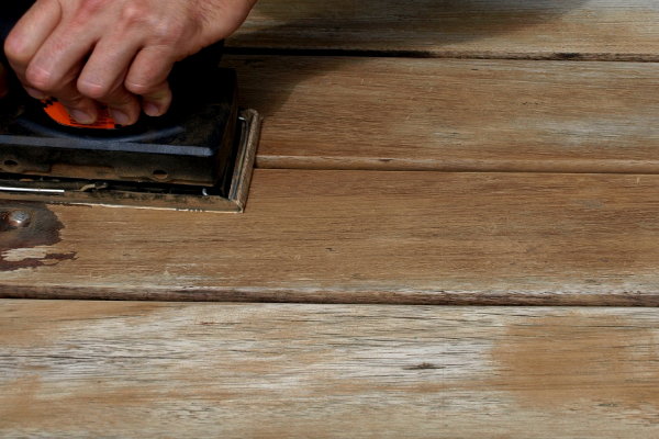 Before you begin the process of resurfacing your wood deck, you will need to pow