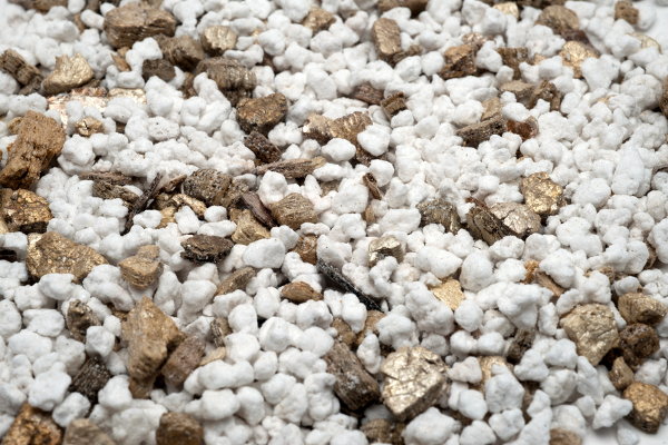 A close-up imaqe of perlite. 