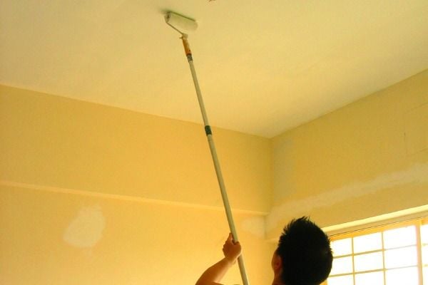 painting a ceiling