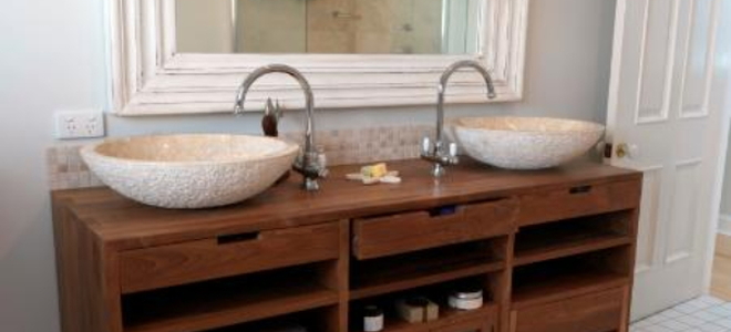 Install a Bathroom Vanity and Sink, Part 1 | DoItYourself.com