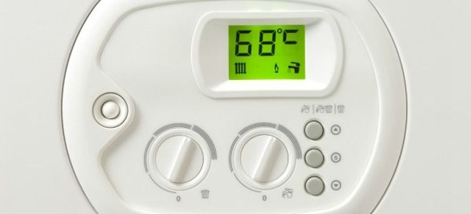 A programable thermostat.