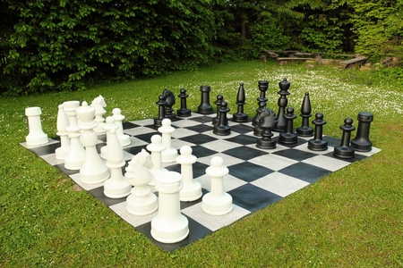 DIY a Backyard Checker and Chess Board | DoItYourself.com