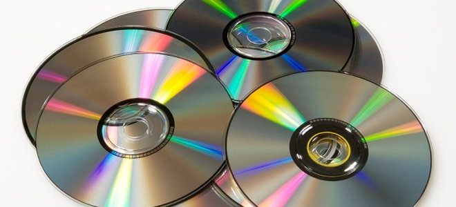 a pile of CDs