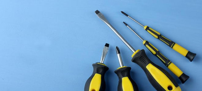 assortment of screwdrivers