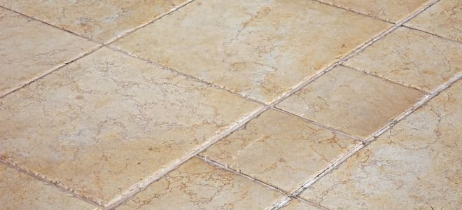 natural colored ceramic tile floor