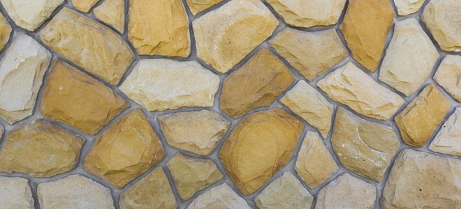 A close up on stone.
