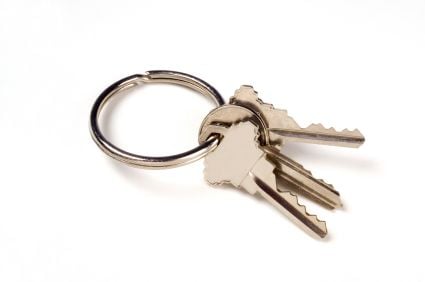 keys on a key ring