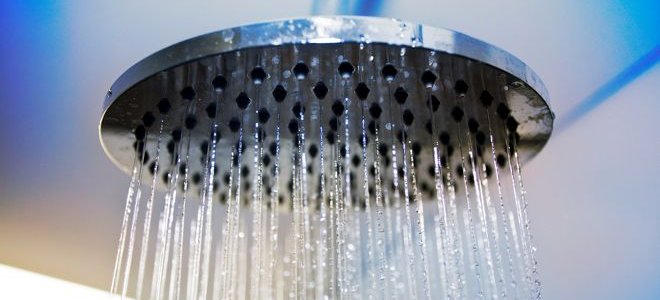 A showerhead.