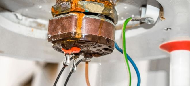 boiler leaking from the bottom