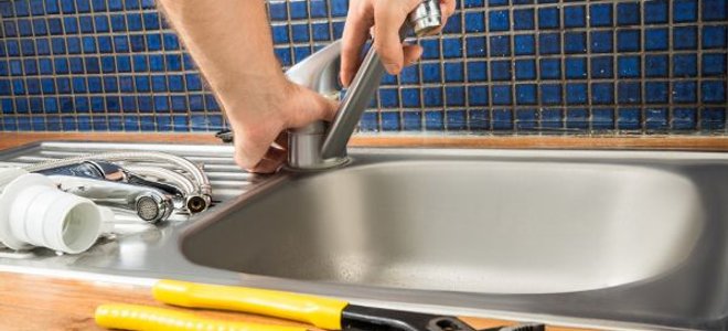 plumbers putty kitchen sink faucet