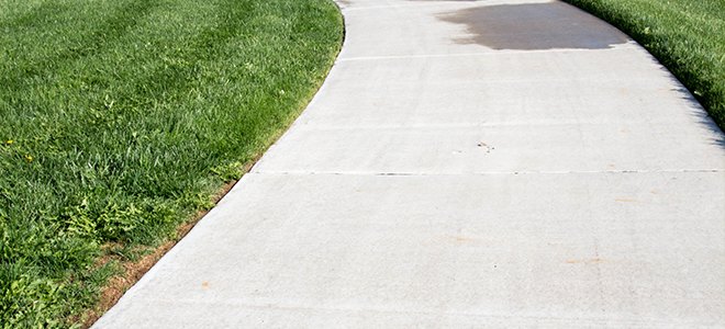 Painting a Concrete Walkway DoItYourself