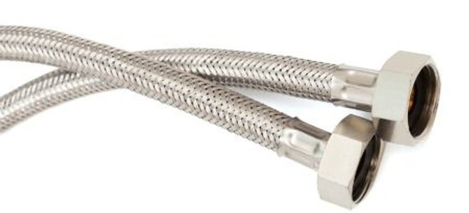 Water supply lines against a white background.