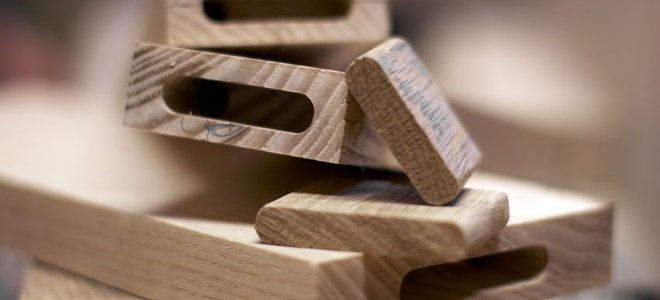 mortise joint ends with the opening slots visible