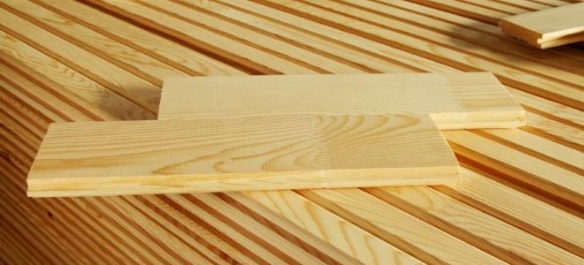 A stack of lumber.