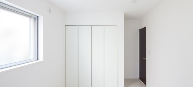 white Bifold doors
