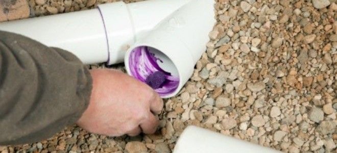 Installing PVC Pipe