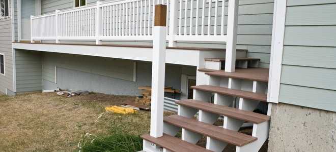 Basic Post Heights For Deck Stair Rails Doityourself Com