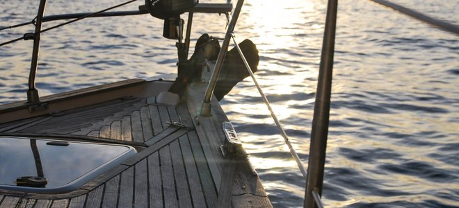 bow of a boat on the water