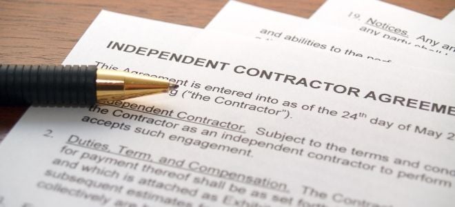 contractor contract