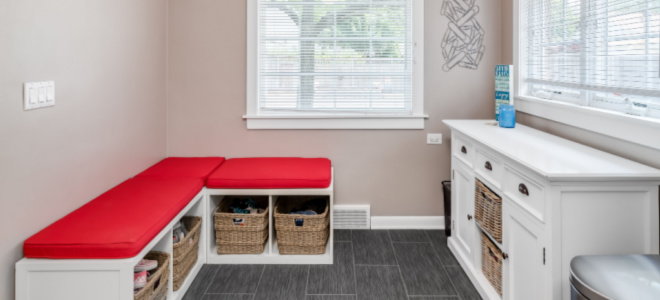 mudroom bench with storage