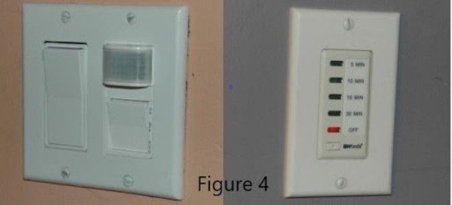 motion detecting light switch