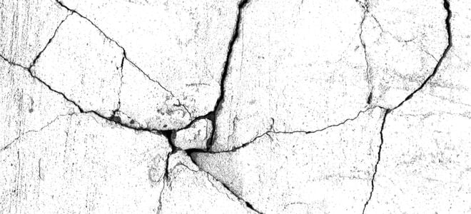 cracked cement wall
