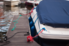 A boat tied up to a dock