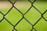 Close-up shot of a chain-link fence.