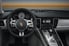 Steering wheel and interior of a Porsche