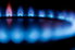 a ring of blue flames