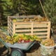 Compost bin and ingredients